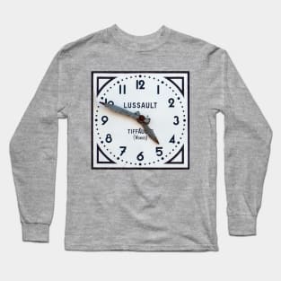 Vintage French Clock Long Sleeve T-Shirt